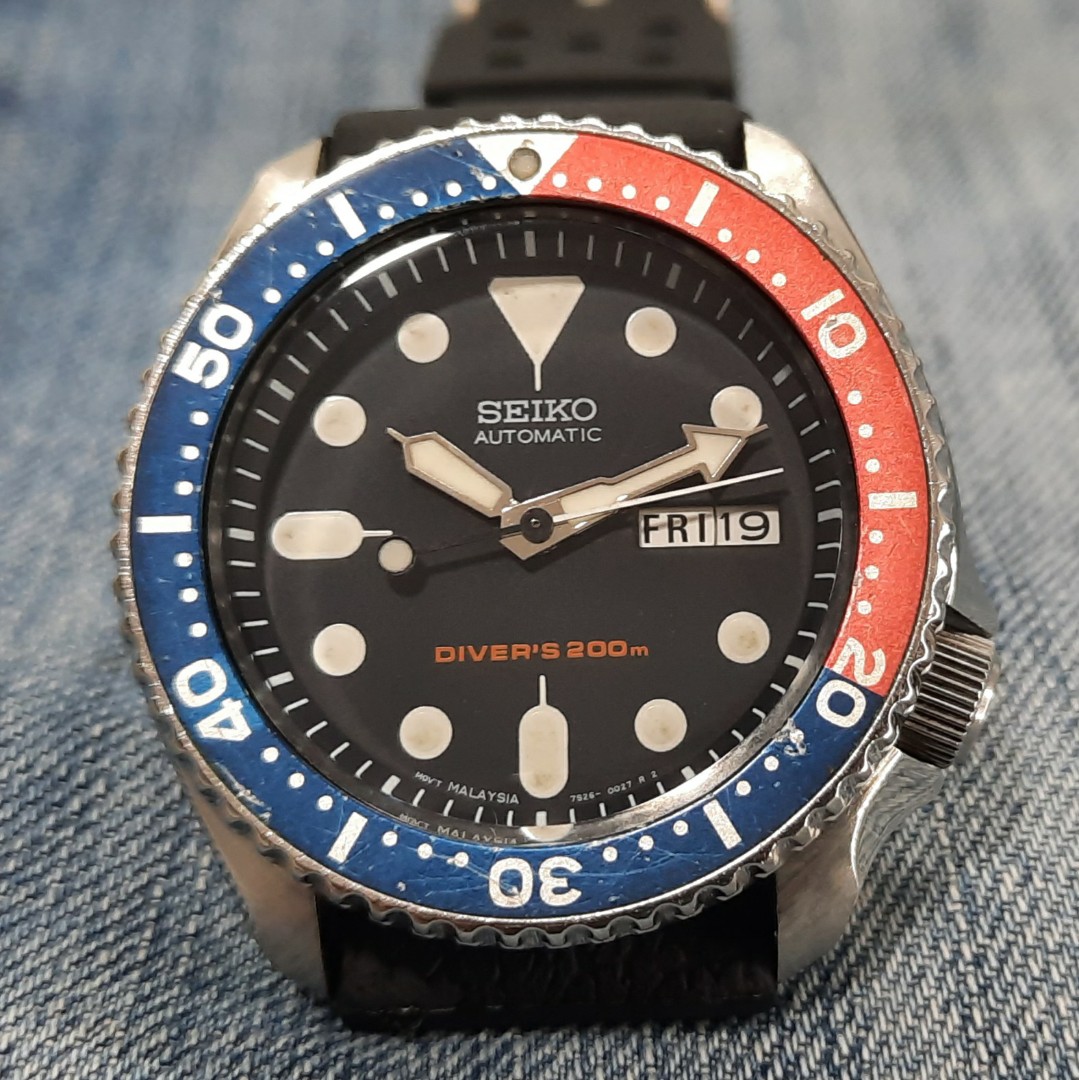 Rare Seiko SKX175 7S26-0028 Automatic Men's Watch, Women's Fashion, Watches  & Accessories, Watches on Carousell