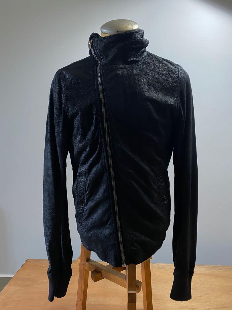 Rick owens bullet leather jacket sales