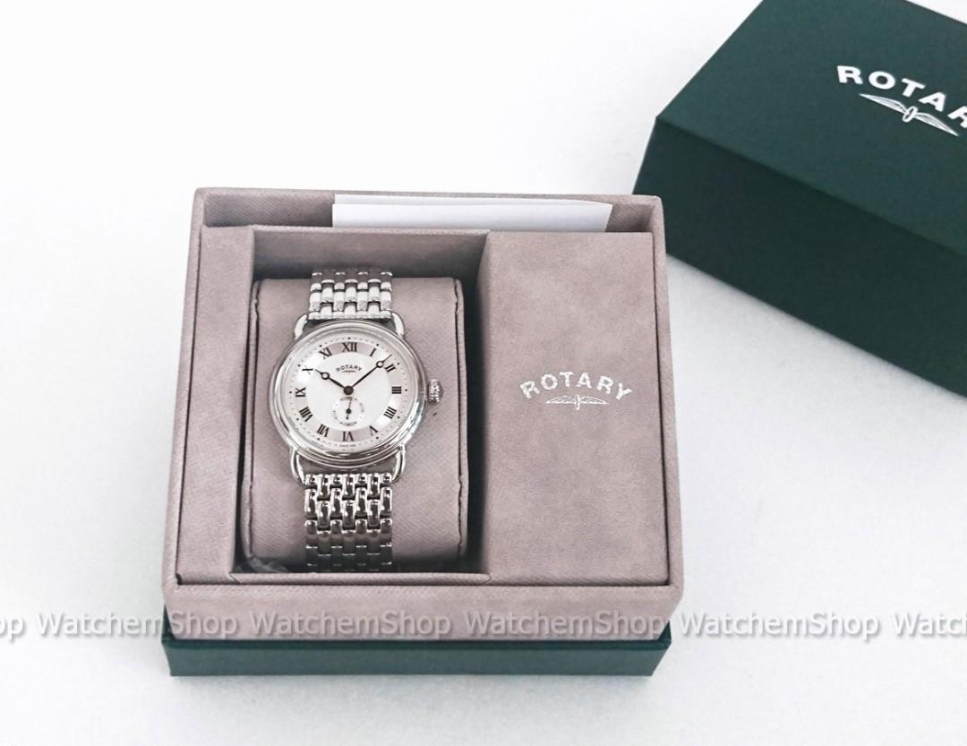 Rotary Sherlock Watch Canterbury Sapphire, Men's Fashion, Watches