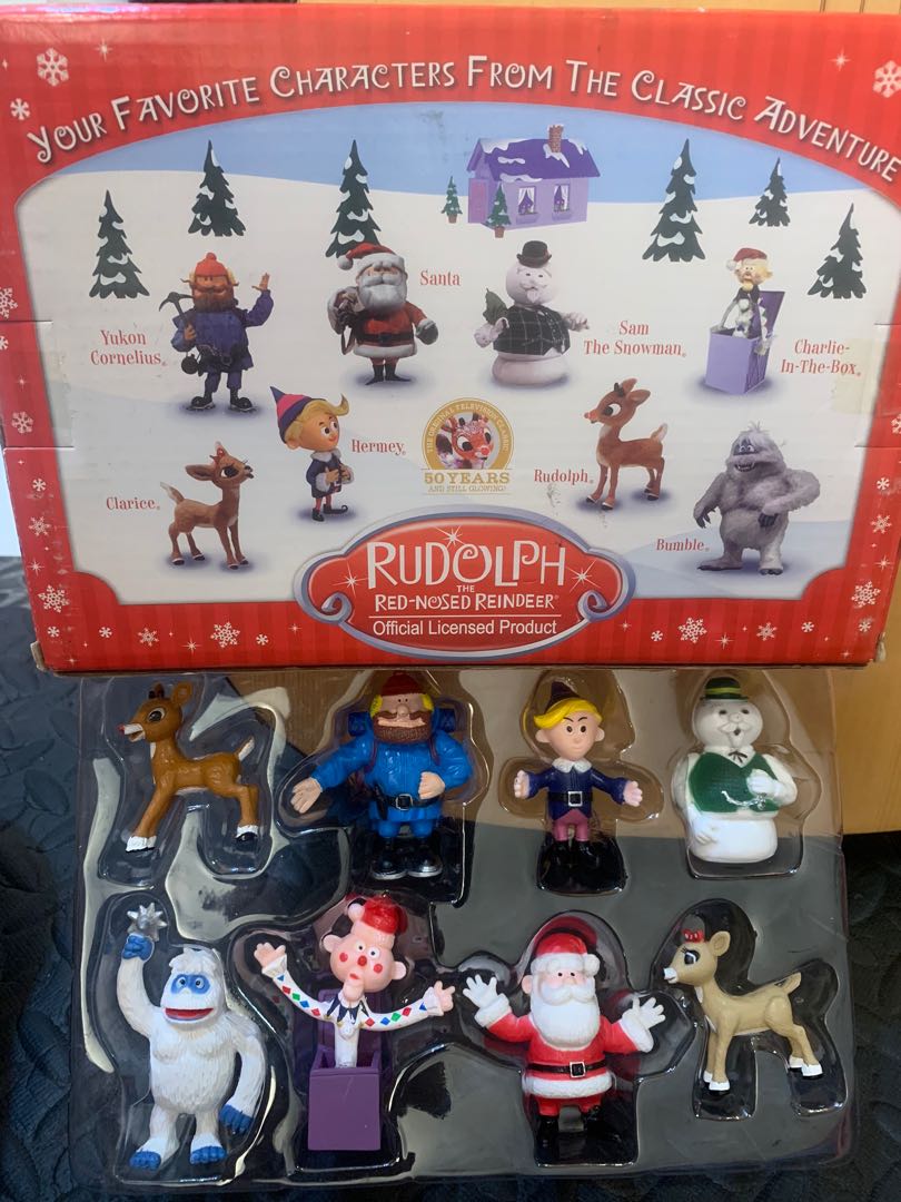 RUDOLPH THE RED NOSE REINDEER ( set ), Hobbies & Toys, Toys & Games on ...