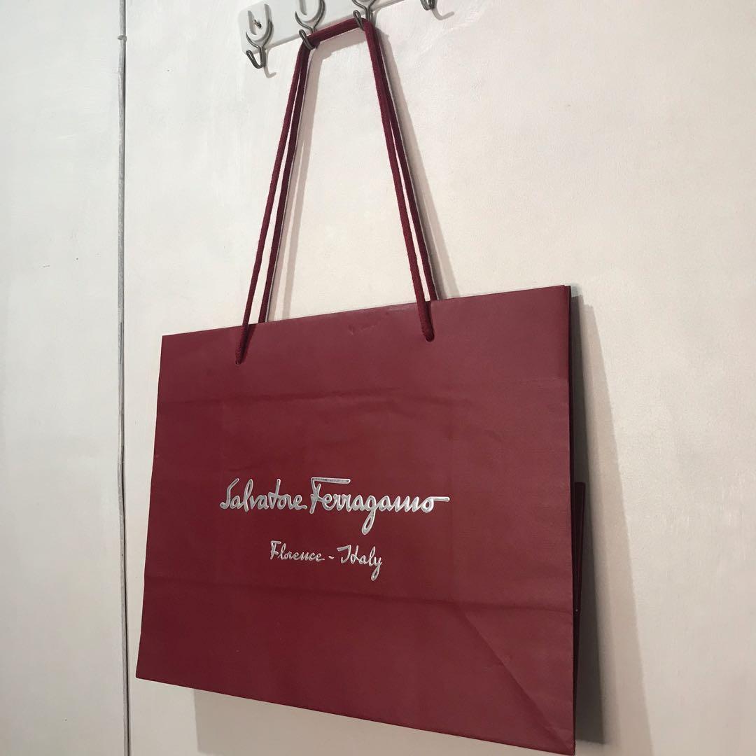 Ferragamo paper bag outlet