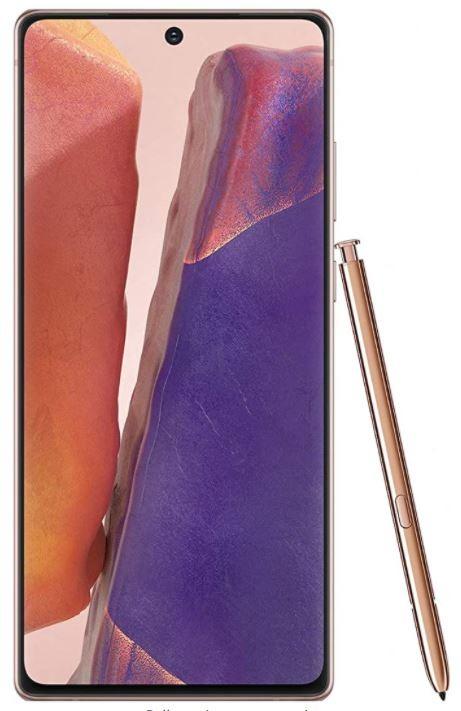 Samsung Galaxy Note20 5g 256gb Mystic Bronze Mobile Phones Tablets Android Phones Samsung On Carousell