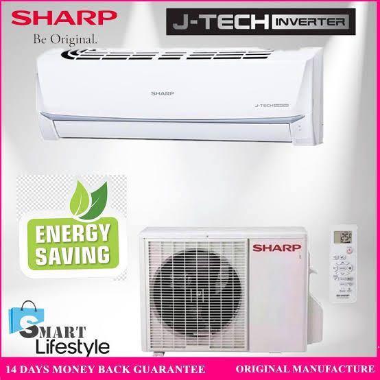 SHARP SPLIT TYPE INVERTER AIRCON (Category: Air Conditioning and Heating) located in Quezon City. Submitted by annys.online (Listing ID 1062355689, Image 2). Description: Sharp Standard Split Type Inverter Aircon J-TECH Inverter 14°C Temperature Setting Coanda Airflow System 12 Hrs On/Off Timer Auto Restart Function Eco Mode Baby Sleep Mode 7 Shields Protection Sharp Split Type Inverter 1.0hp xs10vf-18,200 1.5 xs15vf-19,990 2.0 xs20vf -28,990 2.5