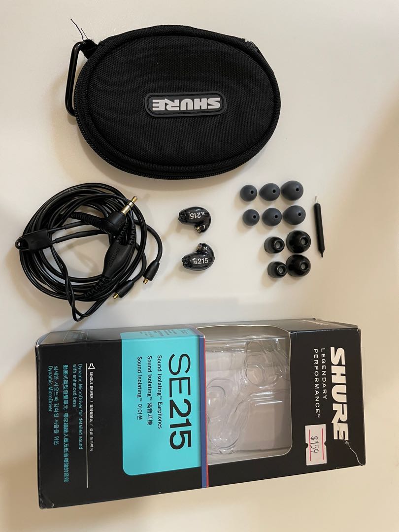 shure se215 noise cancelling