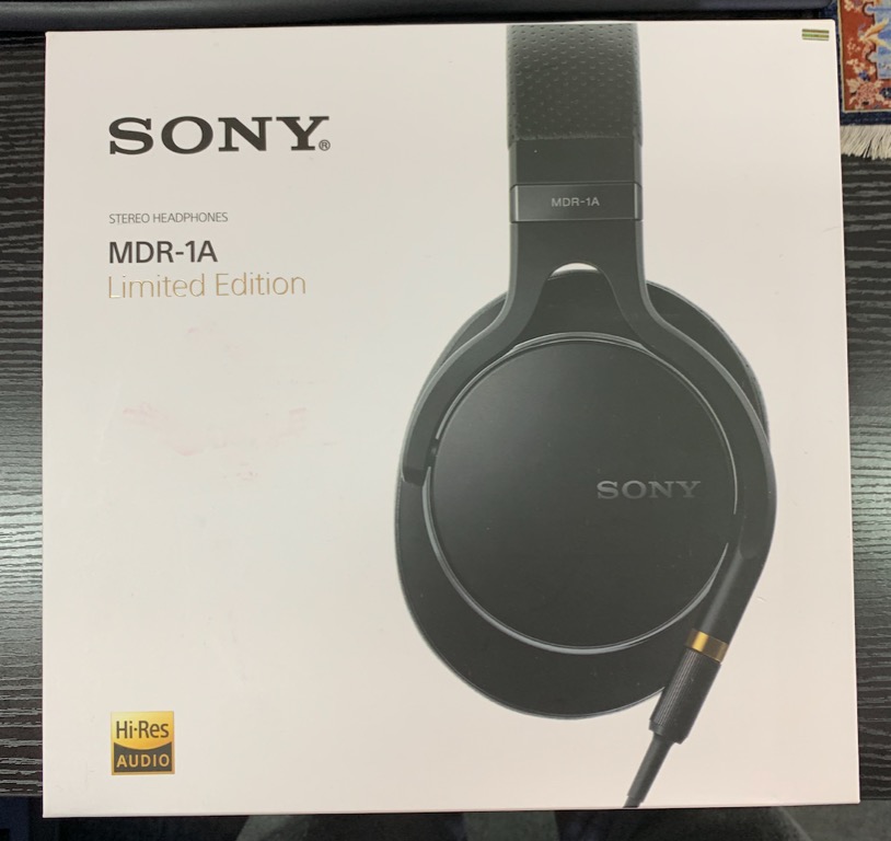 Sony MDR-1A Limited Edition Headphone 靚聲，有線, 音響器材, 頭戴式