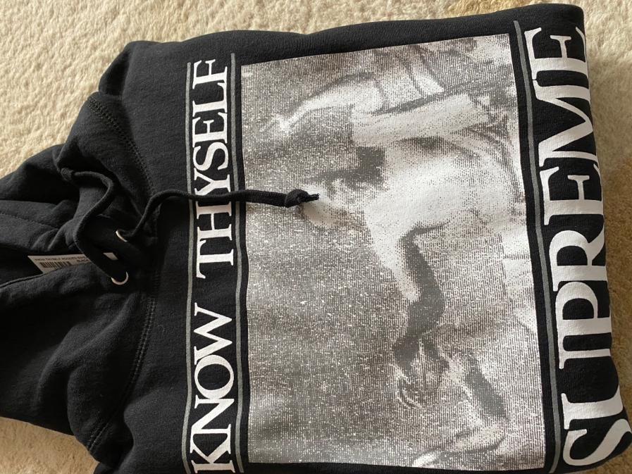 Supreme know thyself hoodie on sale