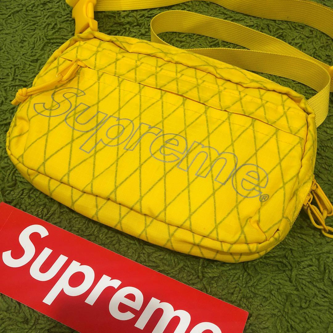 Supreme Shoulder Bag (FW18) Yellow