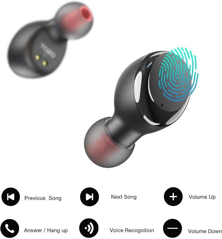 Tozo t6 true cheap wireless earbuds bluetooth