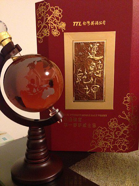 TTL Cask Strength Whisky 台灣菸酒運轉乾坤原酒強度2014限定地球儀