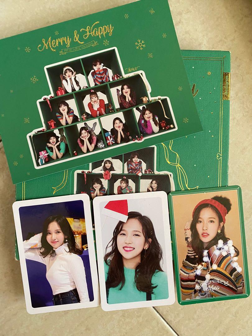 Twice Merry Happy Entertainment K Wave On Carousell