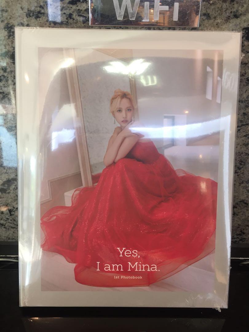 Twice Mina 1st Photobook Yes, I am Mina. 韓國版寫真集一本訂, 興趣