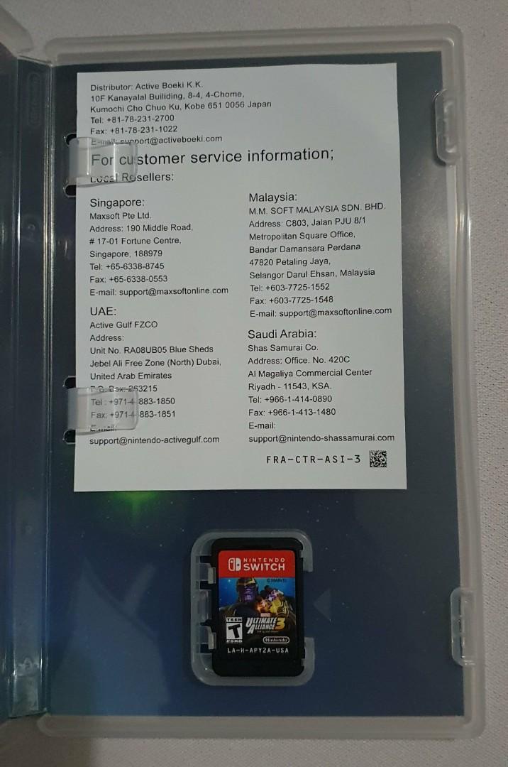 Ultimate Alliance 3 (Switch Game) (Category: Nintendo) located in Quezon City. Submitted by mieeelshop27 (Listing ID 1062476630, Image 3). Description: .