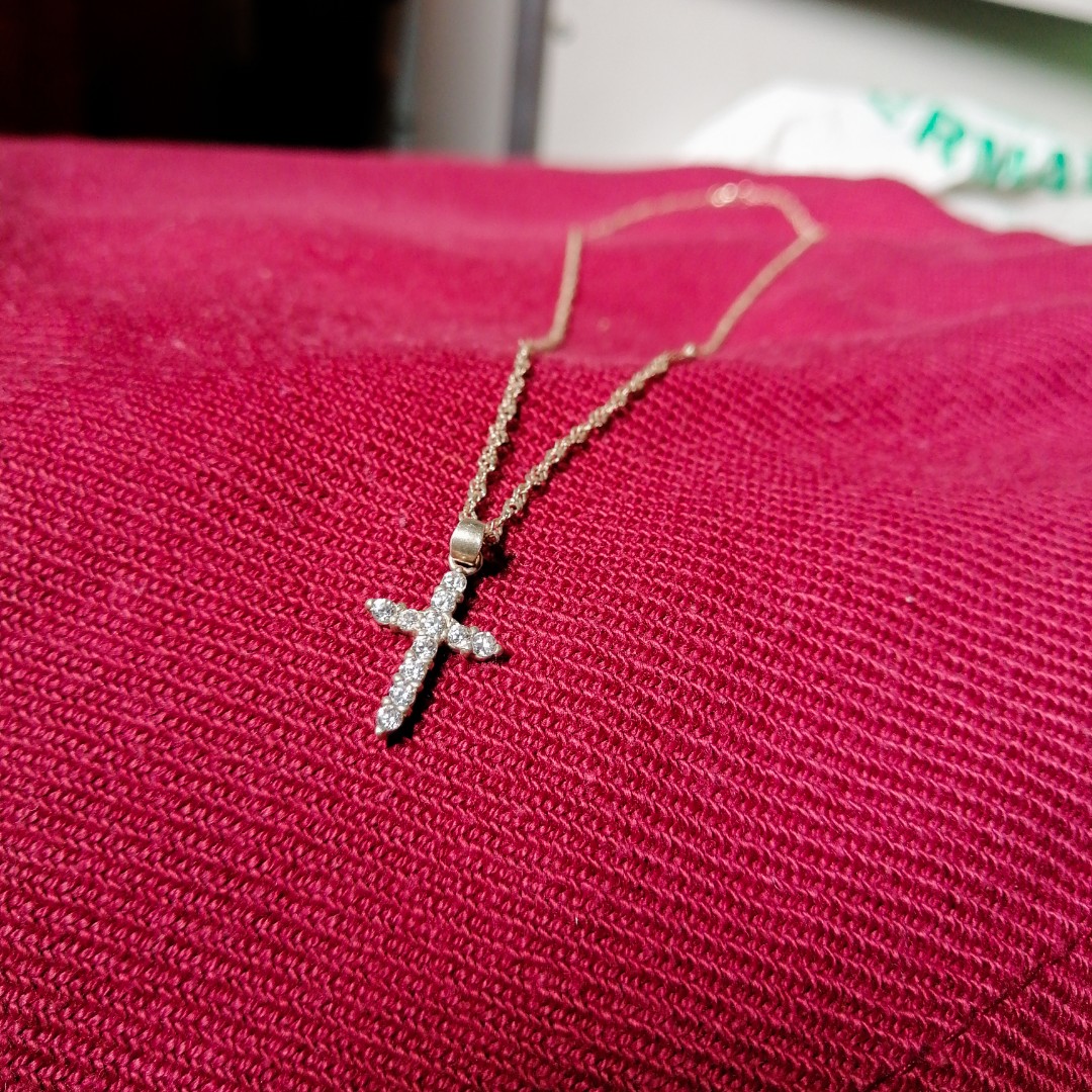 Unisilver cross necklace online