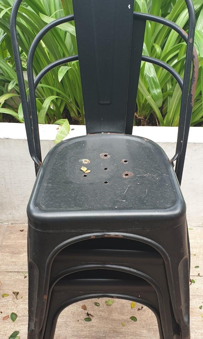 Used metal chairs deals