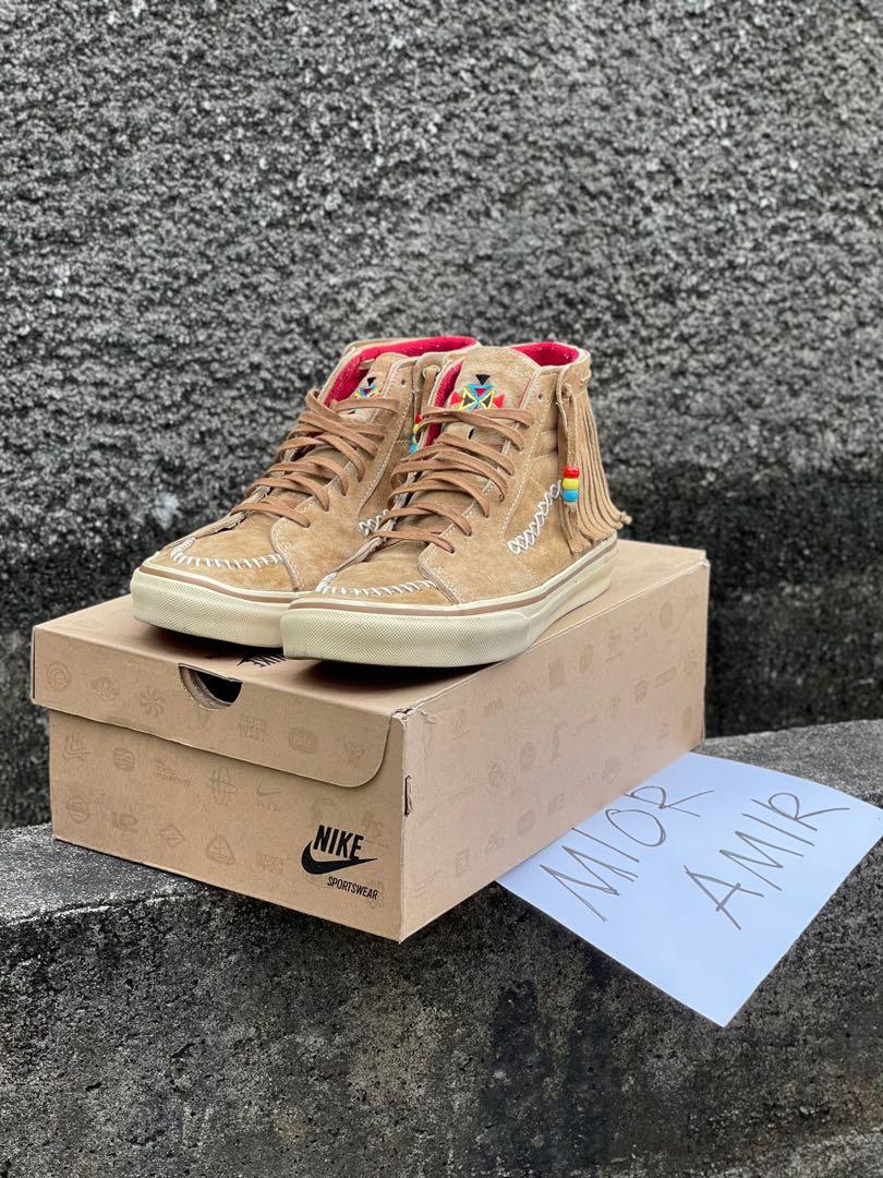 Vans sk8 shop hi fringe