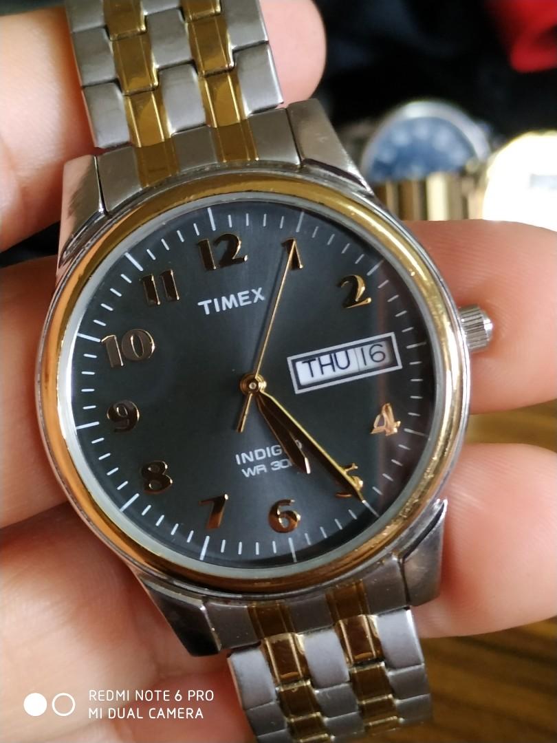 Timex sales indiglo automatic