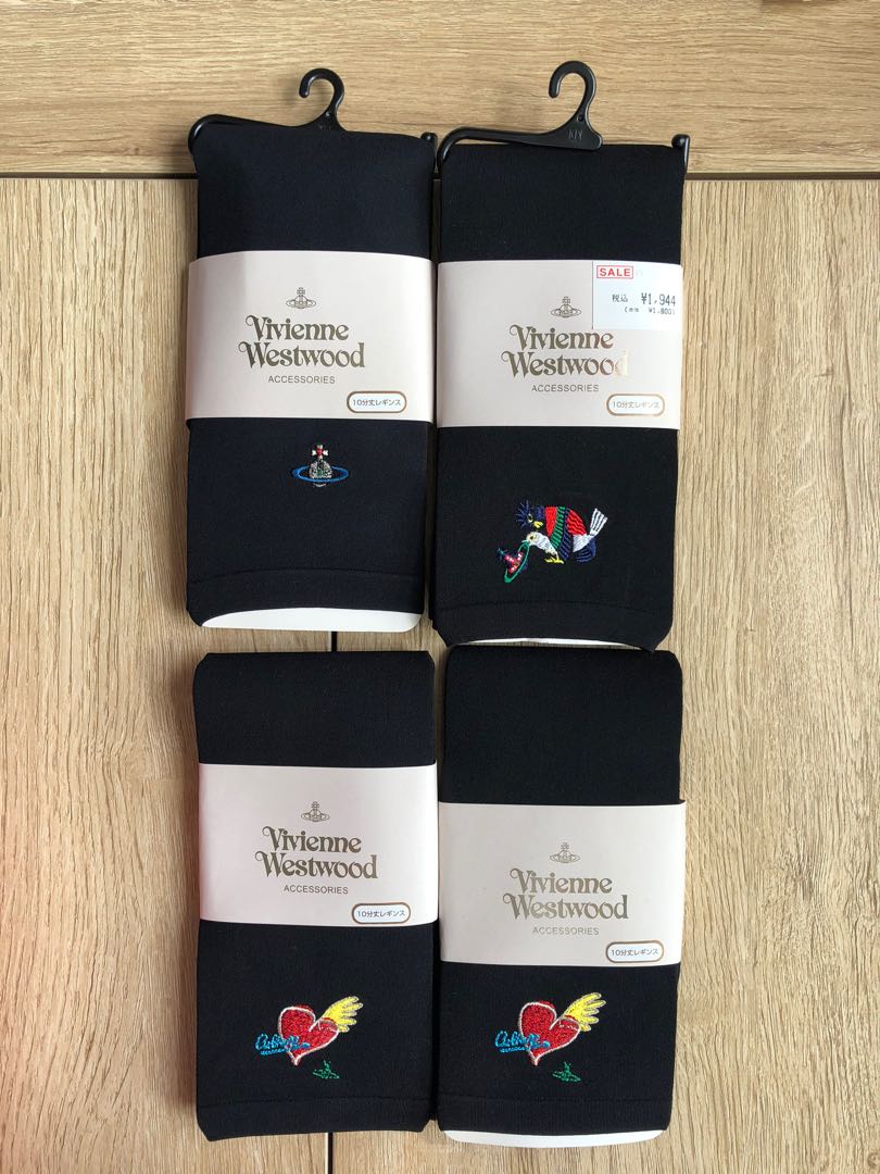 全新日本製Vivienne Westwood leggings and tights 絲襪, 女裝, 手錶及