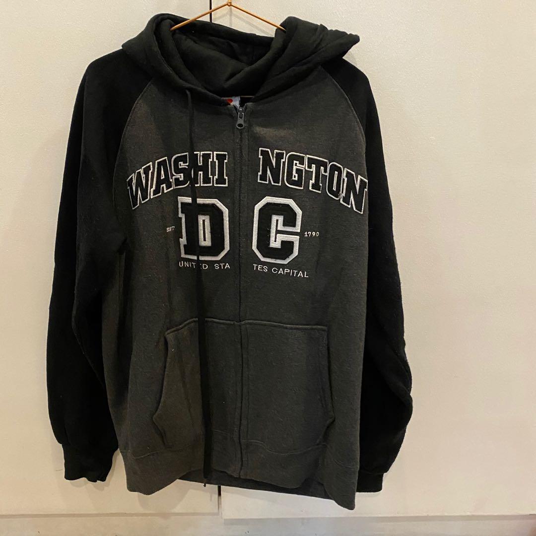 Washington DC Hoodie Zipped Jacket (Category: Coats, Jackets and Outerwear) located in Pasig City. Submitted by springcleaning.mnl (Listing ID 1062438502, Image 1). Description: Bought for $40 used only once Large-XL Unisex.