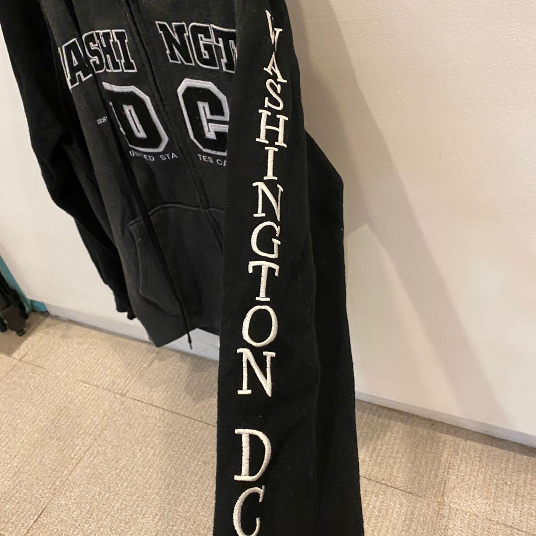 Washington DC Hoodie Zipped Jacket (Category: Coats, Jackets and Outerwear) located in Pasig City. Submitted by springcleaning.mnl (Listing ID 1062438502, Image 3). Description: Bought for $40 used only once Large-XL Unisex.