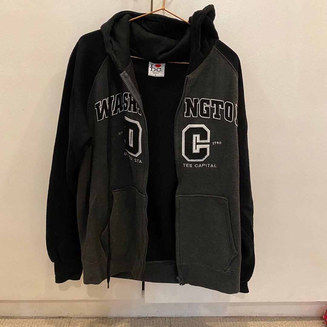 Washington DC Hoodie Zipped Jacket (Category: Coats, Jackets and Outerwear) located in Pasig City. Submitted by springcleaning.mnl (Listing ID 1062438502, Image 2). Description: Bought for $40 used only once Large-XL Unisex.