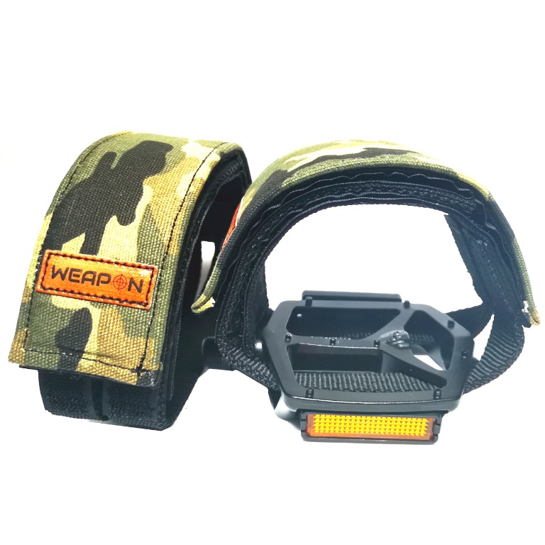 Fixed gear foot straps top