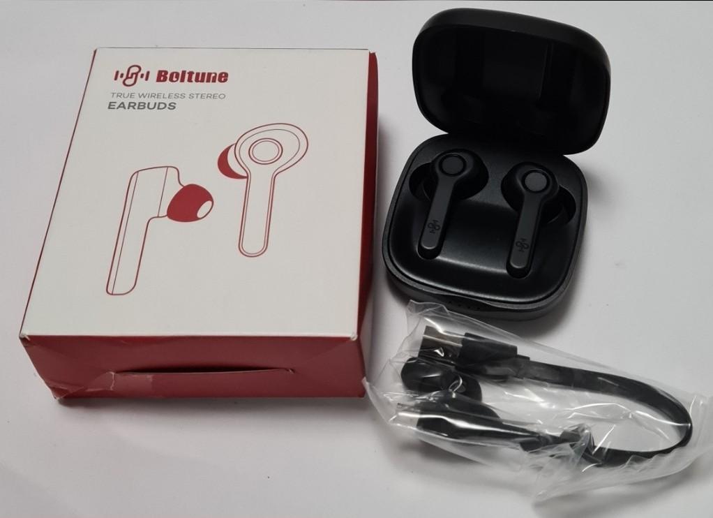 Wireless Earbuds, Upgraded Boltune Bluetooth V5.2 inEar Stereo