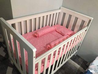 baby cot with mattress sale