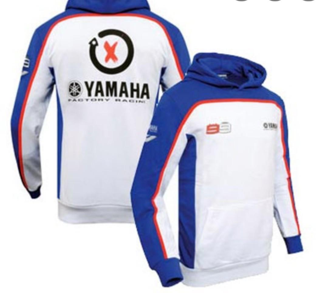 Yamaha - Tee Shirt Side Noir Blanc Rouge 