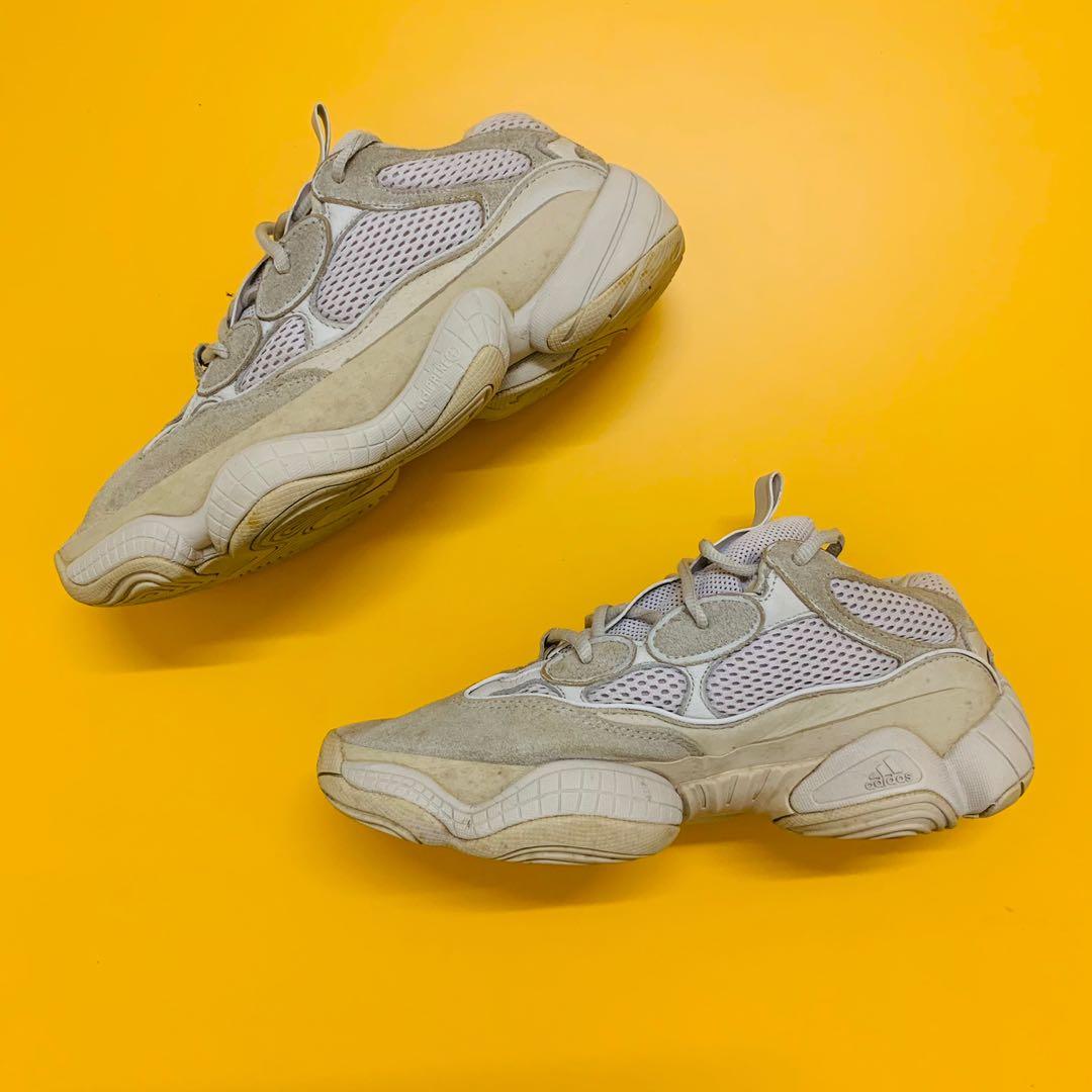 Adidas yeezy 500 deals bone white gold