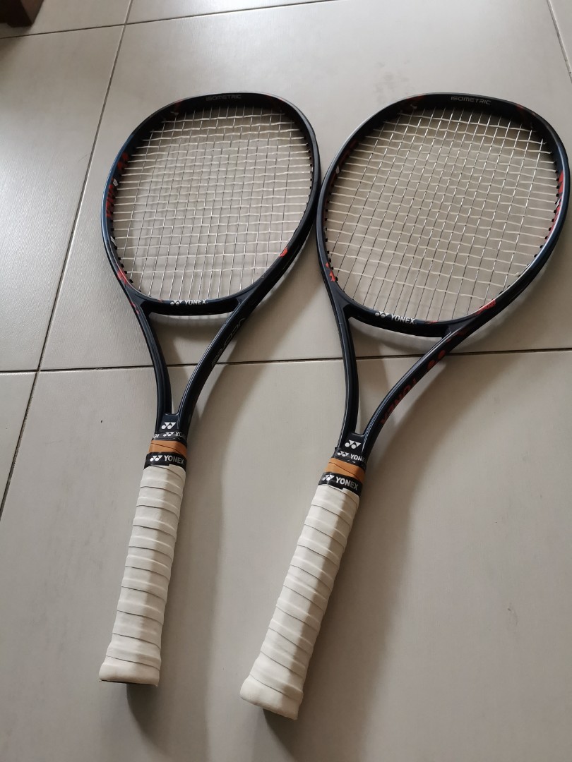 Yonex Vcore Pro 97 310g L2 Grip Sports Equipment Sports Games Racket Ball Sports On Carousell