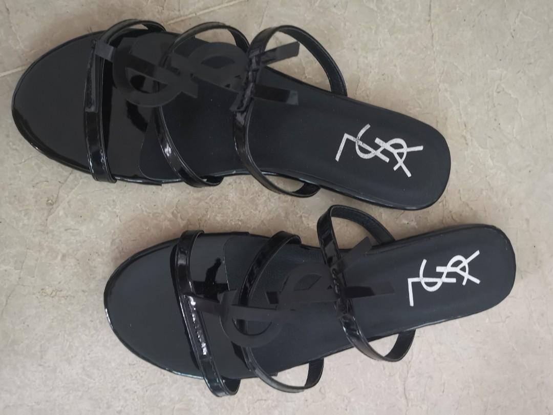 ysl jelly sandals