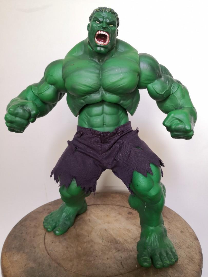 Vintage Hulk (2003); Poseable Raging Hulk by Toy Biz (13