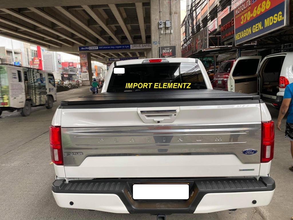 2020 to 2022 Ford F150 Trifold bedcover. Hard steel. With led lights