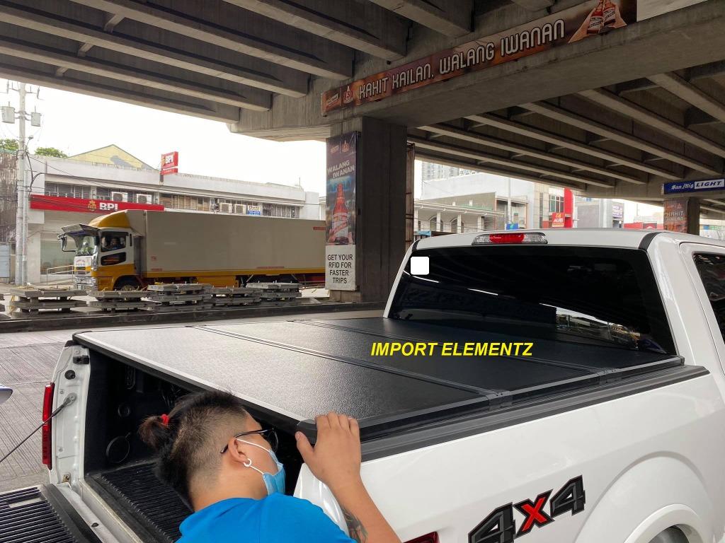 2020 to 2022 Ford F150 Trifold bedcover. Hard steel. With led lights