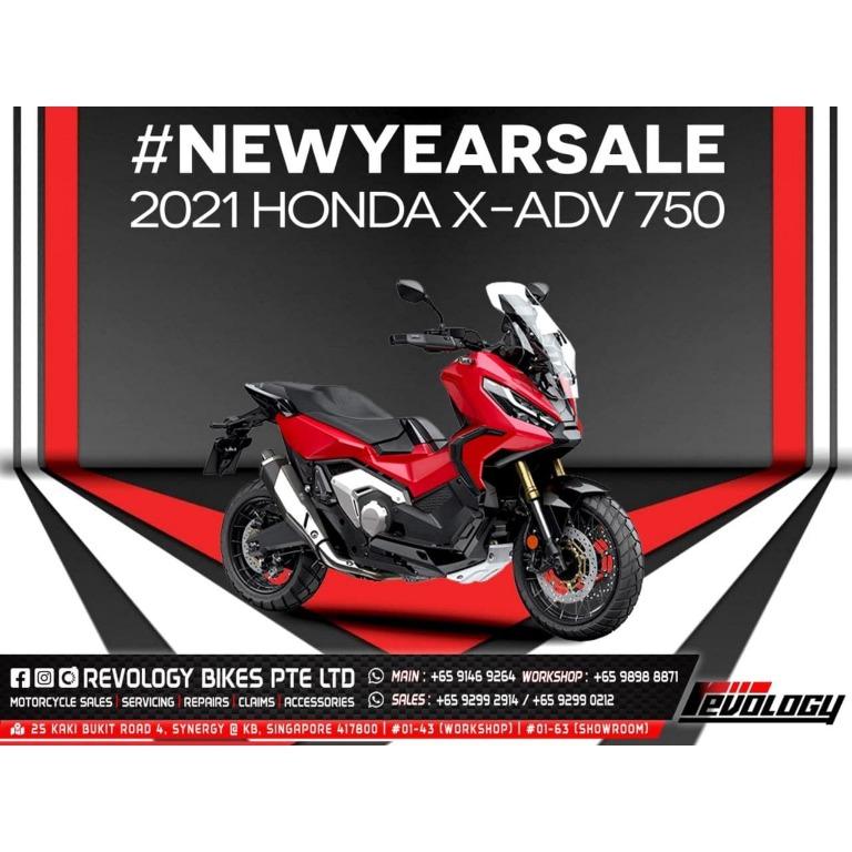 21 New Year Sale Honda X Adv 750 21 Xadv Red Motorcycles Motorcycles For Sale Class 2 On Carousell