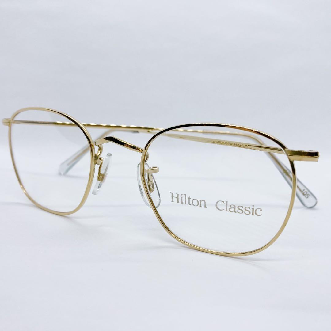 70年代14K Rolled Gold Hilton Classic (2) 古董Vintage 眼鏡全新庫存