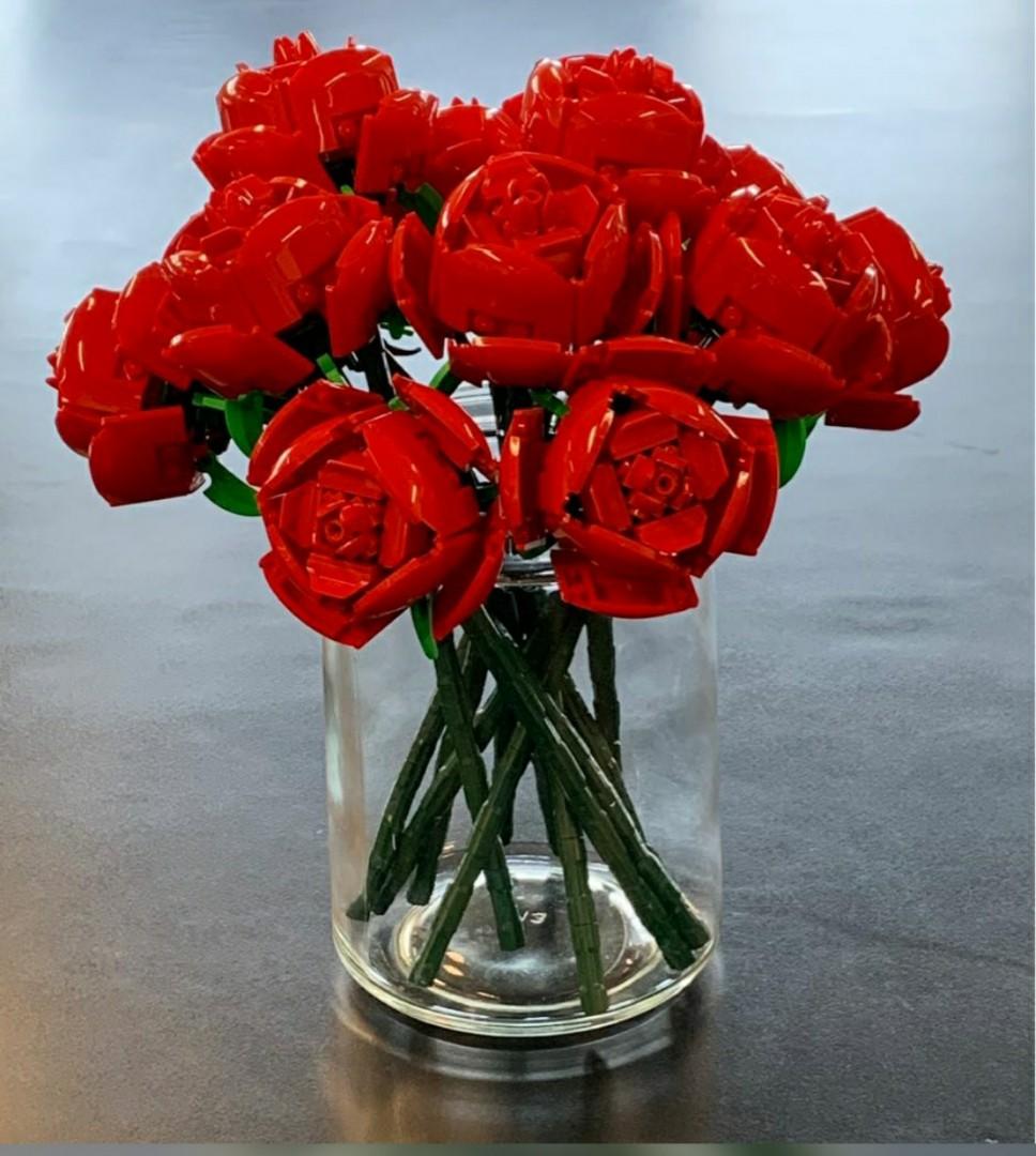 全新未開盒六盒 一次過12支玫瑰花 Lego Roses Botanical Collection 花系列 興趣及遊戲 玩具 遊戲類 Carousell