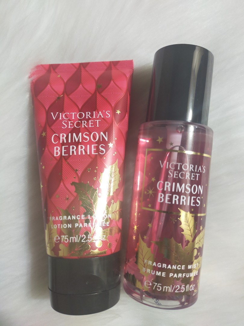 Victoria secret 2025 crimson berries lotion