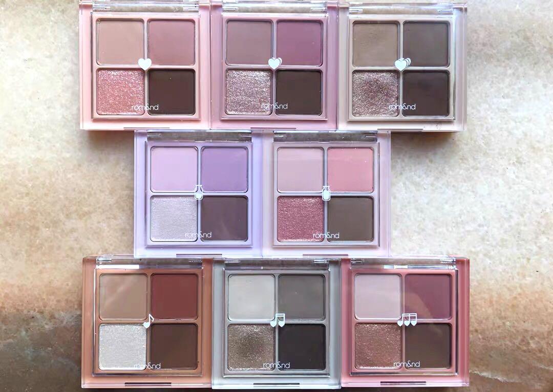 現貨 Romand Eyeshadow 四色眼影 01 02 M01 M03 W01 美容 化妝品 化妝品 Carousell 現貨 Romand Eyeshadow 四色眼影 01 02 M01 M03 W01 美容 化妝品 化妝品 Carousell