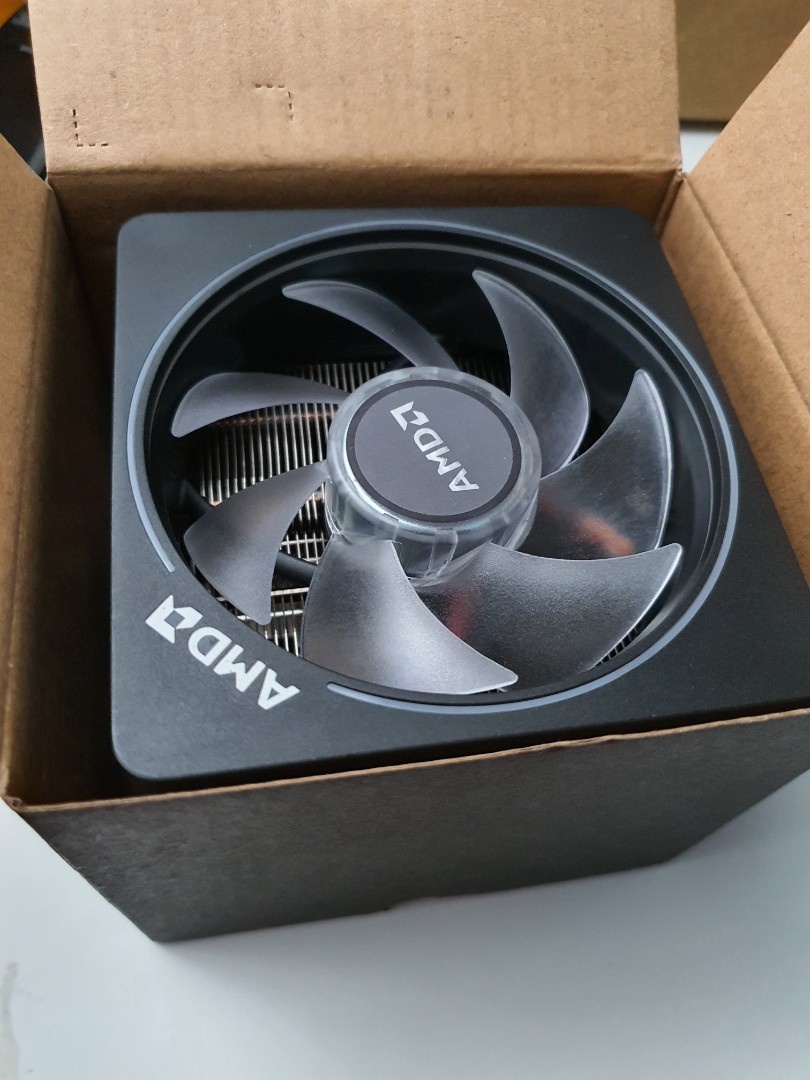 AMD Ryzen 7 3700x Heat Sink & fan (no cpu), Computers & Tech, Parts & Accessories, Computer