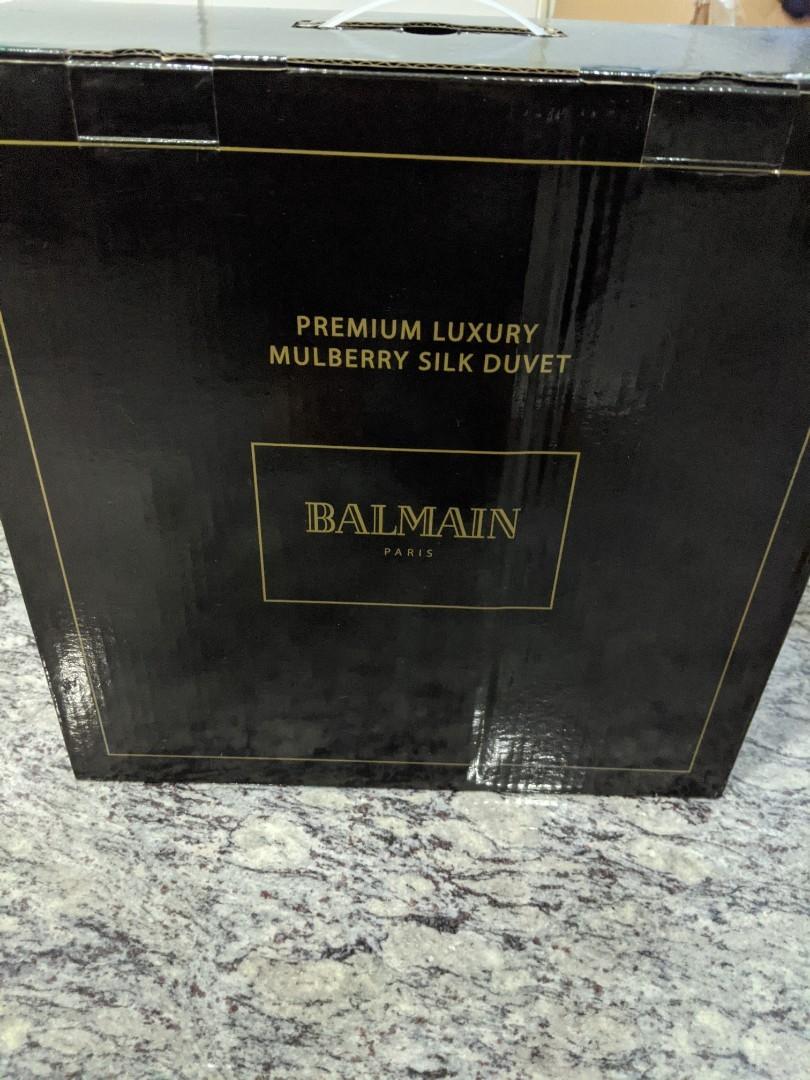 Balmain Luxury Mulberry Silk Duvet King, Furniture & Home Living