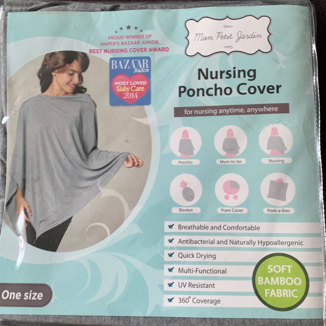 BN Mon Petit Jardin (MPJ) nursing poncho, Babies & Kids, Nursing