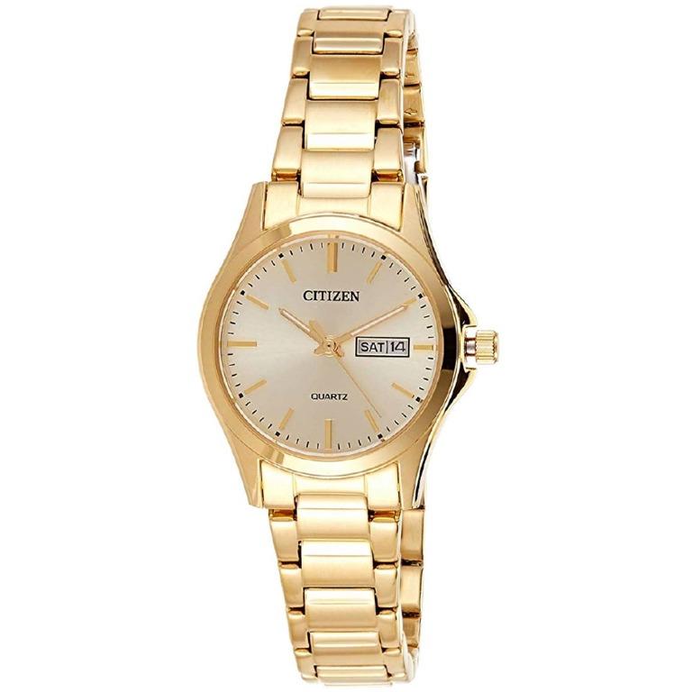 Brand New 100 Authentic Citizen Quartz Ladies Gold Dress Watch