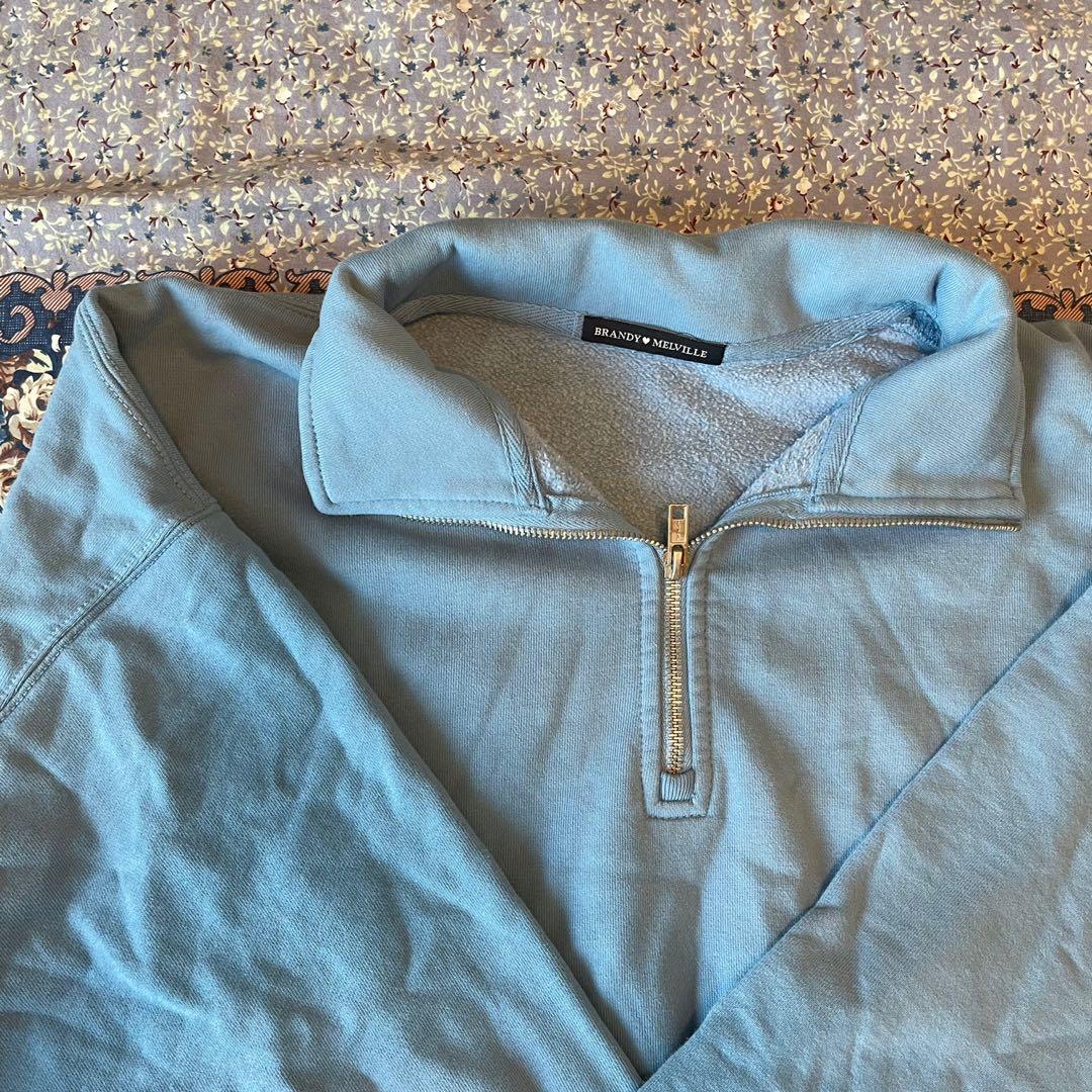 Brandy melville blue missy sweatshirt sales