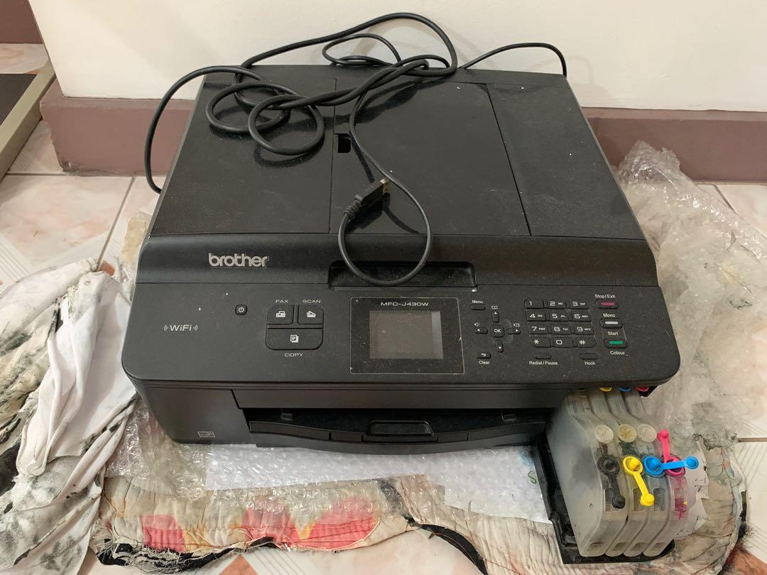 Broken Printer and Laptop, Computers & Tech, Printers, Scanners