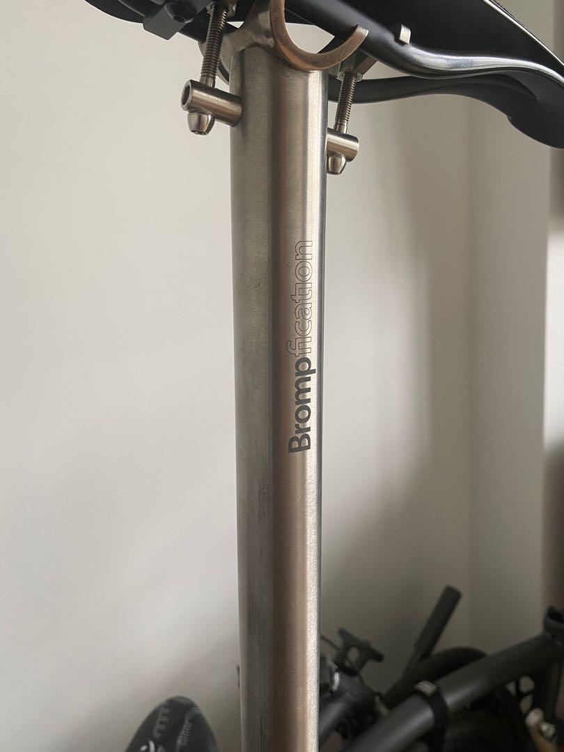 brompfication titanium seatpost