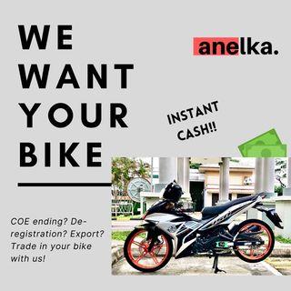 Buying 2B/2A bikes INSTANT QUOTE