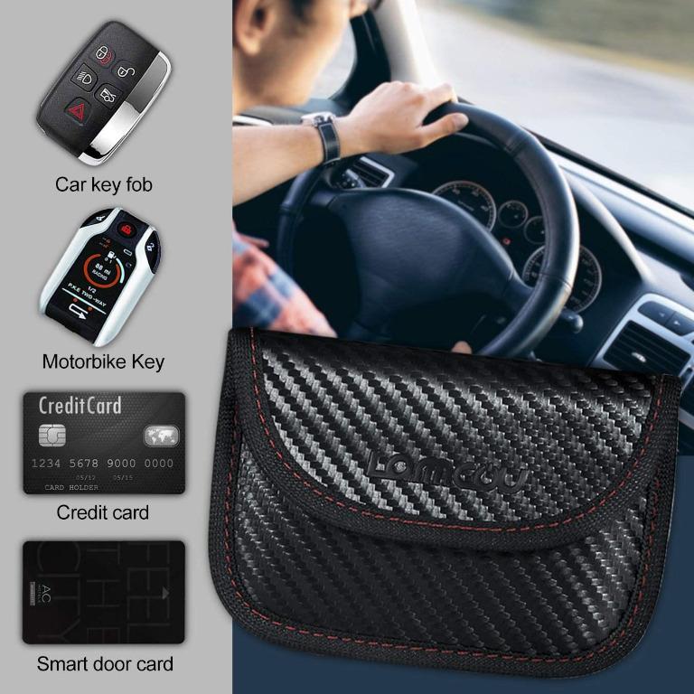 key fob signal blocking pouch