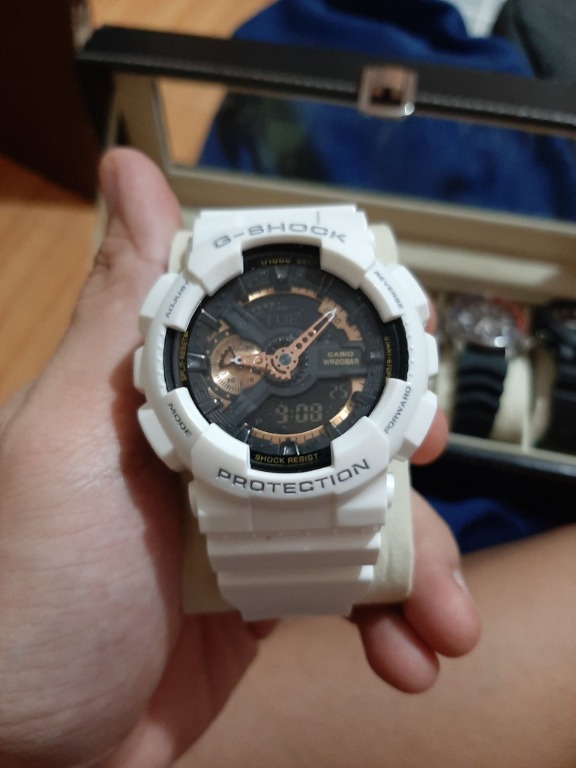 Casio g shock ga 110 white sales