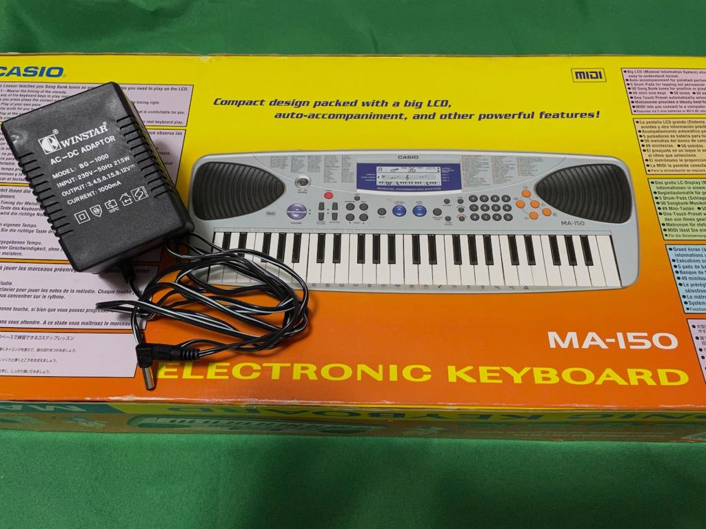 Casio Mini Keyboard Ma 150 Music Media Music Instruments On Carousell